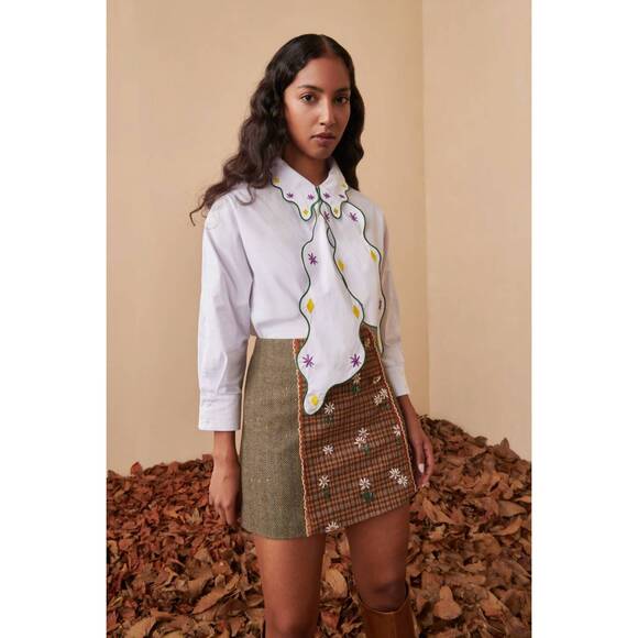 CELIA B Dresses & Skirts - NEW CELIA B bonheur mini skirt in brown